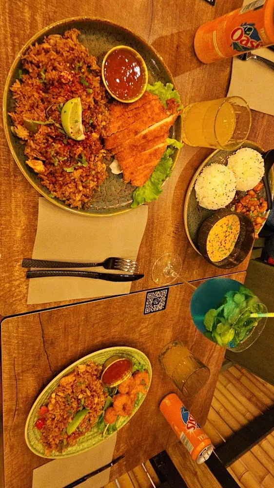 Fried Chicken Fried Shrimp